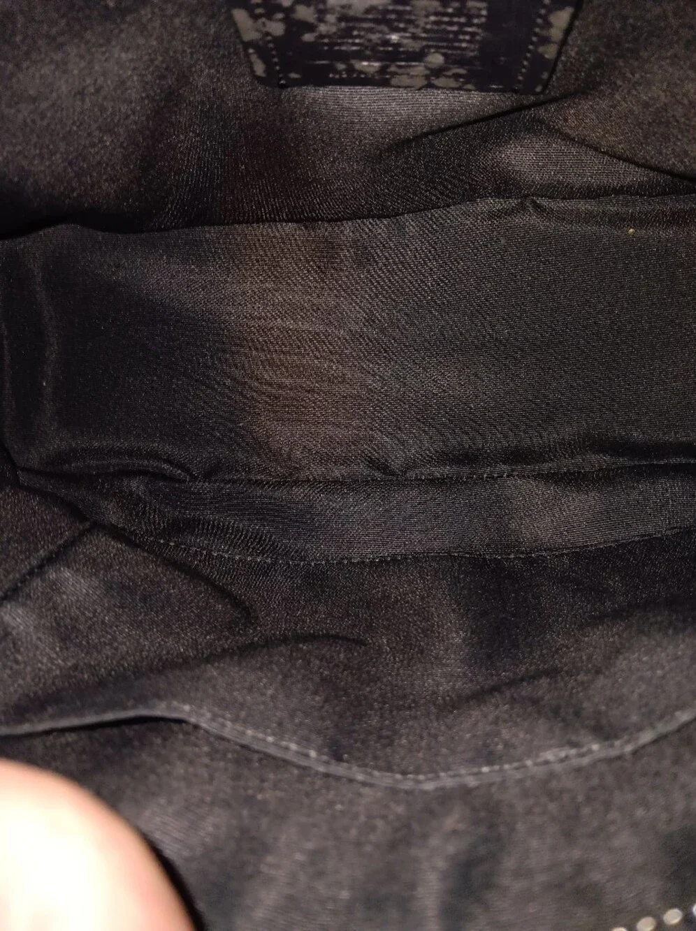 Coach Black Leather Shoulder Bag